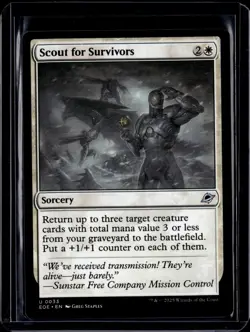 Scout For Survivors - 33 - EOE - NM - MTG Magic the Gathering - Image 1