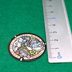 Alola Vulpix Polteageist Pokemon Manhole Type Seal Sticker Nintendo Japanese F/S - Image 2