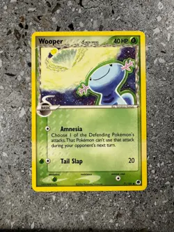 Pokemon TCG Cards Wooper 71/101 Dragon Frontiers EXC-NM - Image 1