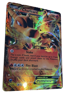 Pokemon TCG Charizard EX XY29 XY Black Star Promo Holo 2014/ FREE US $1 coin - Image 3