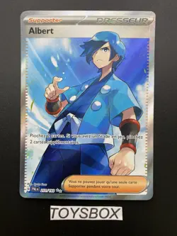 Carte Pokemon Dresseur Albert FA 251/193 / EV Evolution a Paldea EV2 / NEUF FR - Image 2