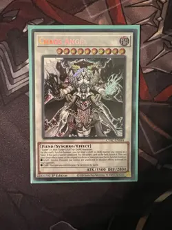 Yugioh! Chaos Angel - CYAC-EN044 Secret Rare 1st Edition LP - Image 1