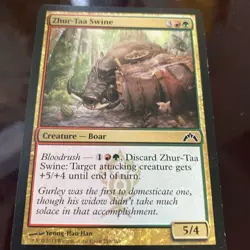 Zhur-Taa Swine (210) Gatecrash GTC (BASE) MP (MTG) TCG CARD TRADING - Image 1