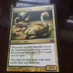 MTG Bronzebeak Moa Dragon's Maze 60/156 Regular Uncommon TCG CARD GAME - Image 1