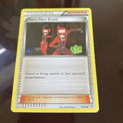 Pokemon Team Flare Grunt 73/83 - Generations - Uncommon - TCG Card - NM/M - Image 1