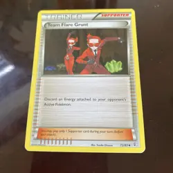 Pokemon Team Flare Grunt 73/83 - Generations - Uncommon - TCG Card - NM/M - Image 2