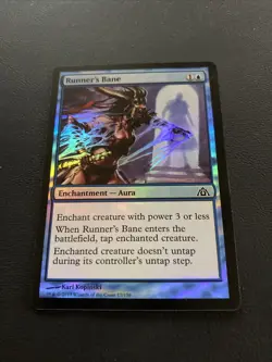 MTG Runner's Bane Dragon's Maze 17/156 FOIL Common TCG CARD - Image 1
