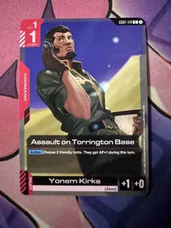 Assault on Torrington Base - GD01-114 NM - Gundam TCG Card Game - Image 1