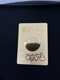 Charizard GX Gold Foil Textured Display Card NM/M Condition - Image 2