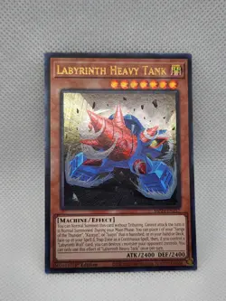 Yugioh! Labyrinth Heavy Tank MP24-EN257 Ultra Rare 1st Edition Dark Machine Card - Image 4
