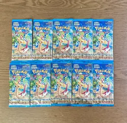 [10packs] Pokemon Card Scarlet&Violet Paradise Dragona Booster Pack Korean ver - Image 1