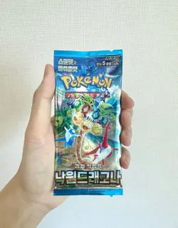 [10packs] Pokemon Card Scarlet&Violet Paradise Dragona Booster Pack Korean ver - Image 2