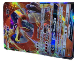 ULTRA RARE Ho-Oh GX 21/147 Burning Shadows Legendary Pokemon Card Holo Foil - Image 4
