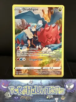 Pokemon Card Druddigon TG09/TG30 Trainer Gallery Silver Tempest NM - Image 1