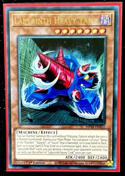 Labyrinth Heavy Tank Ultra Rare 1st Edition Mint Yu-Gi-Oh! Card [MP24-EN206] - Image 1