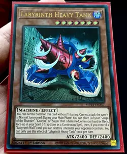 Labyrinth Heavy Tank Ultra Rare 1st Edition Mint Yu-Gi-Oh! Card [MP24-EN206] - Image 2