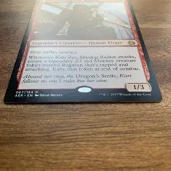 MTG Kari Zev, Skyship Raider Aether Revolt Rare Magic The Gathering Card NM EN - Image 4