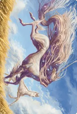 🧙Nyxborn Unicorn 1/54 Art Series MH3 Modern Horizons Three MTG - Image 1