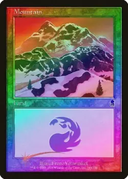 MTG Odyssey --- MOUNTAIN (#344) --- FOIL! Common! NM! Magic the Gathering! - Image 1