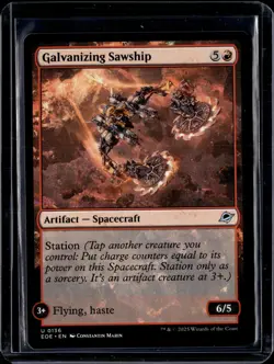Galvanizing Sawship - 136 - EOE - NM - MTG Magic the Gathering - Image 1
