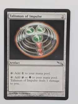 Talisman of Impulse - NM - Mirrodin - MTG - Image 1