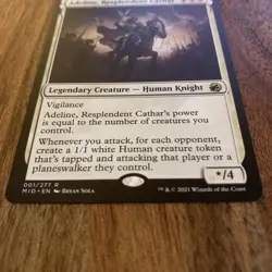 MTG Adeline, Resplendent Cathar (1/553) Innistrad Midnight Hunt NM Rare Magic - Image 3