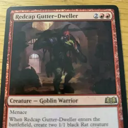 Redcap Gutter-Dweller - Wilds of Eldraine WOT - Rare - MTG Magic FOIL - Image 2