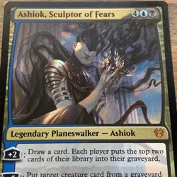 MTG ASHIOK, SCULPTOR OF FEARS - Theros Foil Mythic Magic The Gathering Card - Image 2