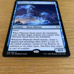 MTG Phantom Steed Adventures in the Forgotten Realms Commander NM Rare Magic - Image 3