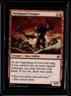 Vaultguard Trooper - 166 - EOE - NM - MTG Magic the Gathering - Image 1