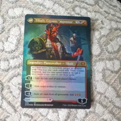 MTG Valki, God of Lies - Borderless Art Foil - Kaldheim - Image 2