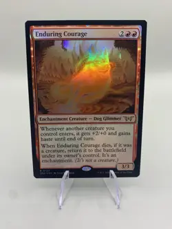 Enduring Courage (Foil) MTG Duskmourn DSK Magic The Gathering NM Mint #133 Rare - Image 1