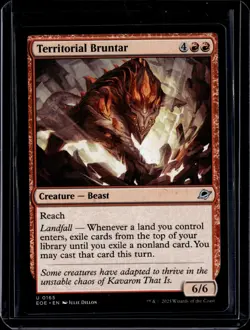 Territorial Bruntar - 165 - EOE - NM - MTG Magic the Gathering - Image 1