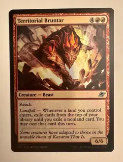 Territorial Bruntar - 165 - Foil - EOE - NM - MTG Magic the Gathering - Image 1