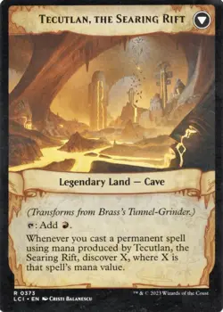 MTG Brass's Tunnel-Grinder Extended Art 373 The Lost Caverns of Ixalan NM Card - Image 2