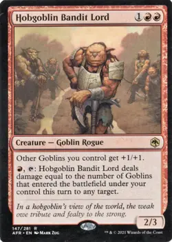 Hobgoblin Bandit Lord AFR VLP MTG Magic Card - Image 1