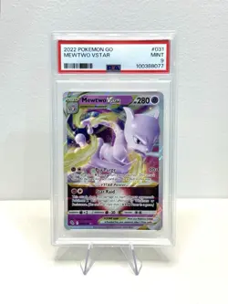 PSA 9 - Mewtwo VSTAR 031/078 Pokemon Go - Pokemon TCG - Image 1