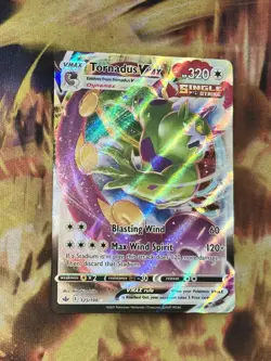 TORNADUS VMAX (125/198) Ultra Rare Chilling Reign NM Pokemon TCG - Image 3