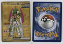 Hyper Rare - Iron Valiant ex Pokemon Scarlet & Violet Paradox Rift (PAREN) e3m - Image 3