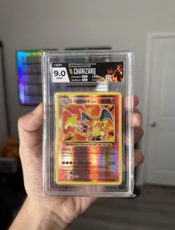 Pokemon 2016 Charizard 11/108 XY Evolutions Reverse Holo HGA Mint 9 (PSA,BGS) - Image 3