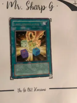 LEVELMODULATION - DP2-DE019 DEUTSCH Yu-Gi-Oh! CARD RARE KONAMI ORIGINAL - Image 3