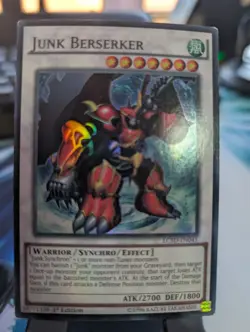 YuGiOh! Junk Berserker LC5D-EN043 Super Rare 1st Ed LP - Image 1