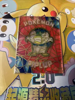 Pokemon Chinese Eif Origin - Piplup Stained Glass Card Case Hit - Custom Card - Image 1