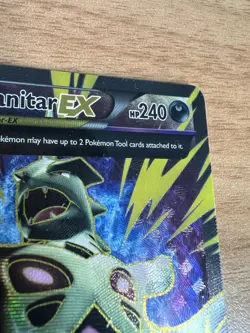 M Tyranitar EX Ancient Origins 92/98 Full Art Pokemon Card 2015 English RARE! - Image 5