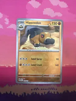 Pokemon Card Hippowdon Masterball Prismatic Evolutions 053/131 Near Mint - Image 1