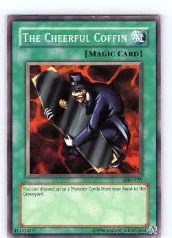 Yu-Gi-Oh TCG The Cheerful Coffin MRD-059 Unlimited Regular Common Card LP-NM - Image 1