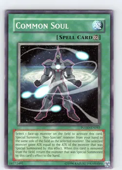 Yu-Gi-Oh TCG Common Soul POTD-EN045 Unlimited Regular Common Card NM - Image 1
