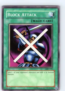 Yu-Gi-Oh TCG Block Attack MRD-133 Unlimited Regular Common Card NM - Image 1