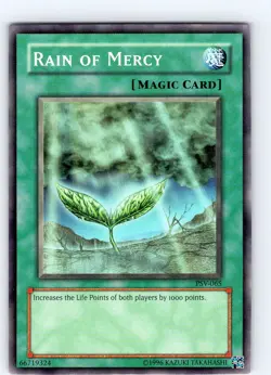 Yu-Gi-Oh TCG Rain Of mercy PSV-065 Unlimited Regular Common Card NM - Image 1