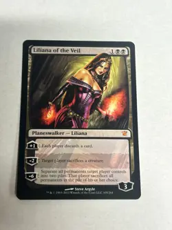 LILIANA OF THE VEIL INNISTRAD MTG MAGIC THE GATHERING NEAR MINT - Image 1